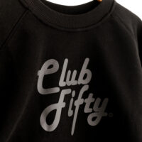 Club Fifty Sweatshirt Black - Club Apparel